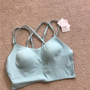 Lululemon Like a Cloud Bra - Long Line, Ribbed, Size 8